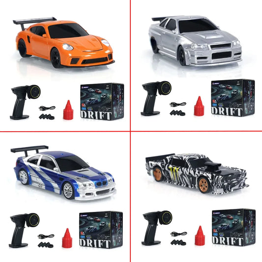 "2.4G RC Drift Car – 1/43 4WD High-Speed Remote Control Racing Car, Mini Four-Wheel Drive Toy for Boys, Perfect Gift"