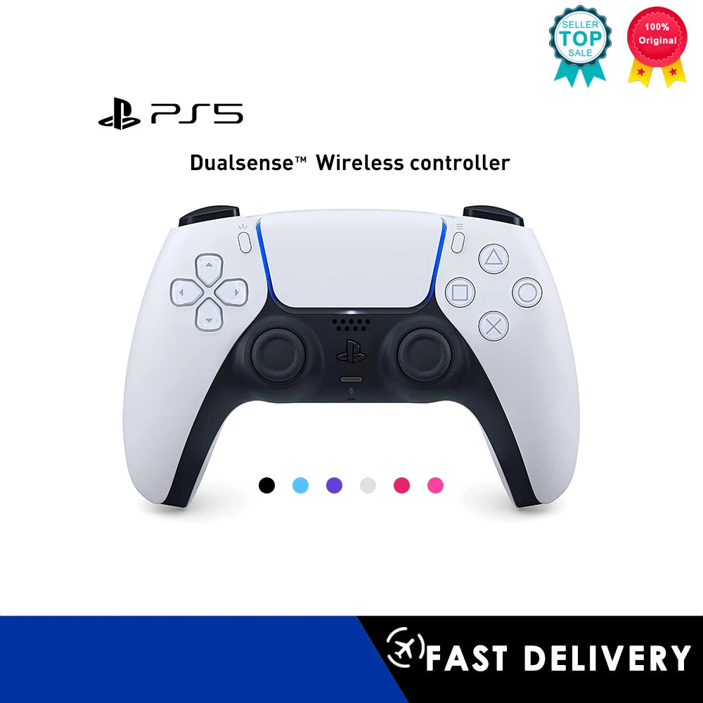 "Original PlayStation 5 DualSense Wireless Controller – Premium PS5 Accessory with Bluetooth Compatibility"