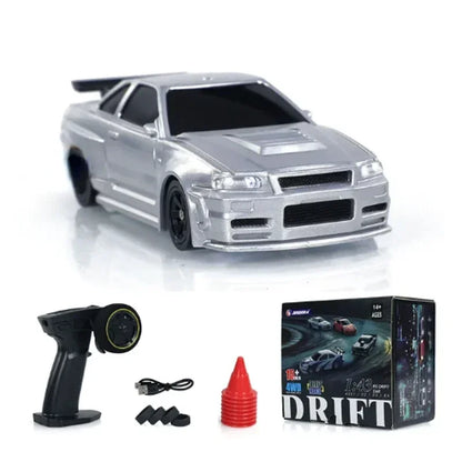 "2.4G RC Drift Car – 1/43 4WD High-Speed Remote Control Racing Car, Mini Four-Wheel Drive Toy for Boys, Perfect Gift"